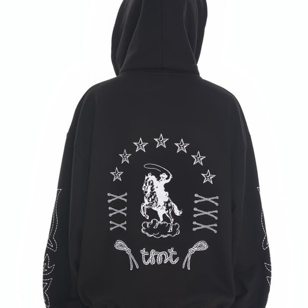 (오늘만 할인) (택O) 투머치택스 웨스턴 스티치 후드집업