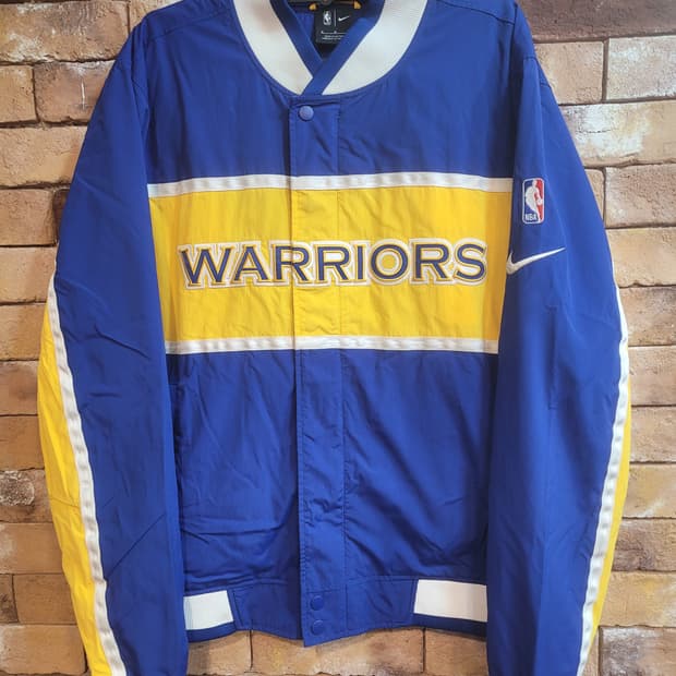 나이키 워리어스 NBA 블루종 자켓 100 사이즈