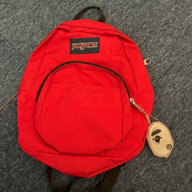 잔스포츠 미니 백팩 레드