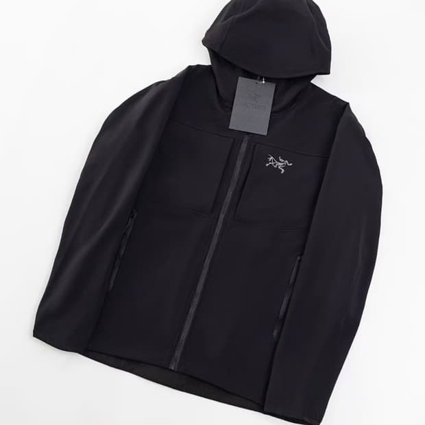 아크테릭스 후디 블랙 S