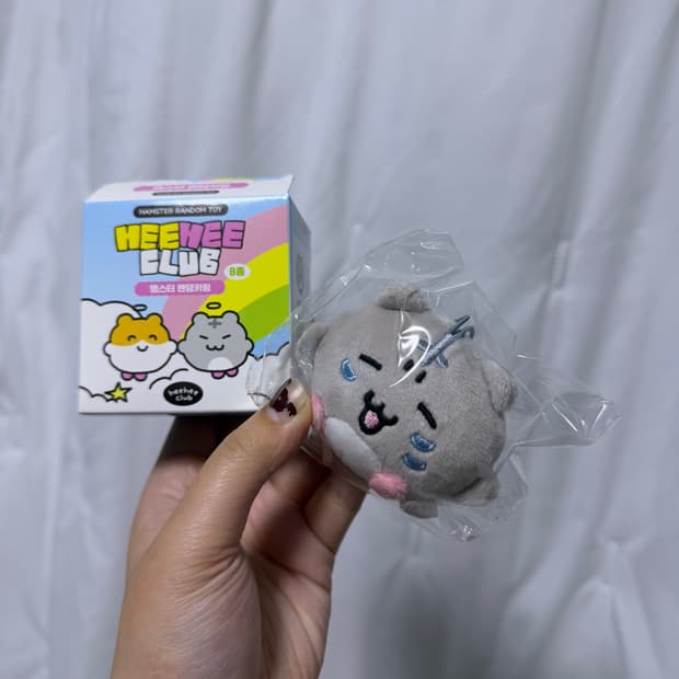 히히클럽 햄스터 랜덤 키링