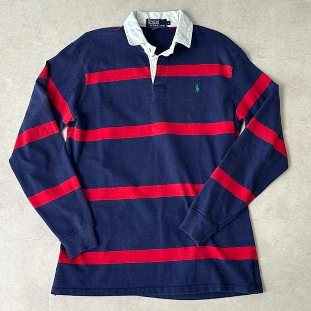 90s 빈티지 폴로 랄프로렌 럭비셔츠  USA