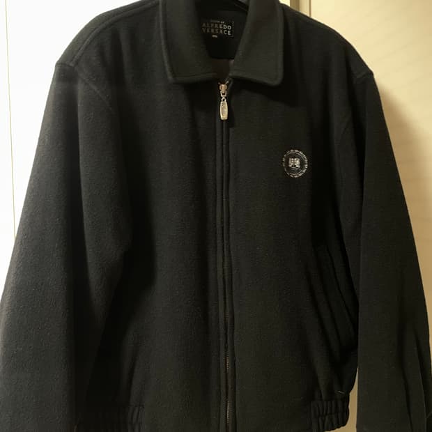 A versace 울 블루종 