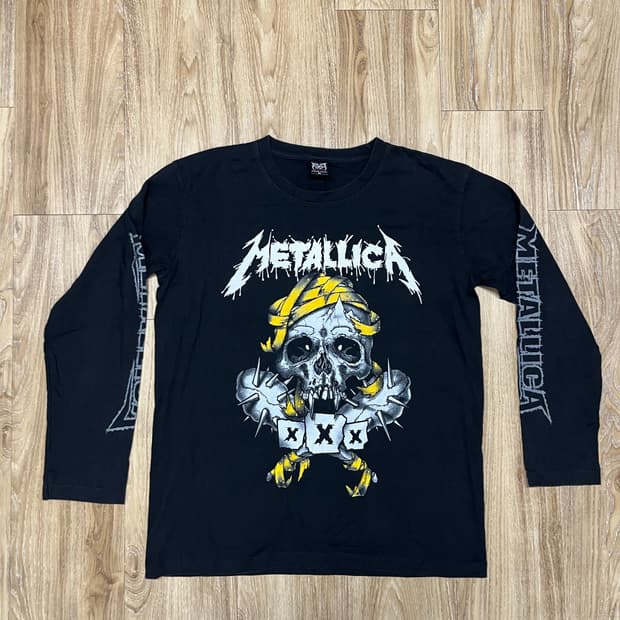 메탈리카 롱슬리브 티셔츠 XL