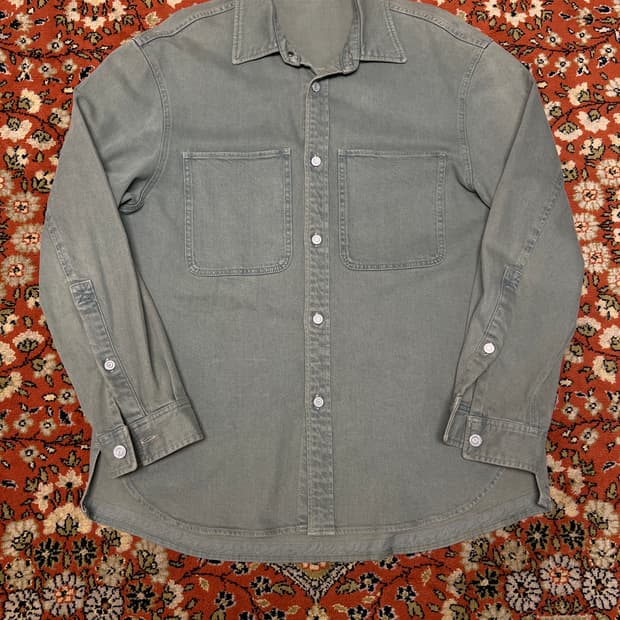 [1XL] 타임 그린 데님 셔츠자켓