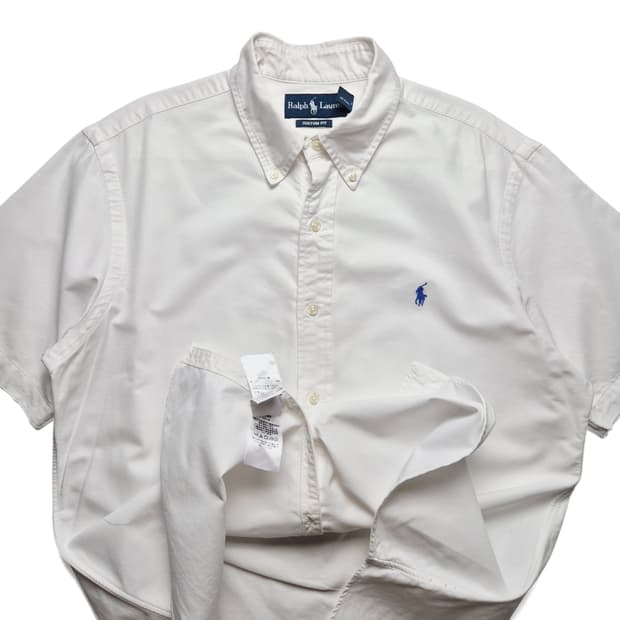 [M] 폴로 랄프로렌 반팔셔츠 화이트