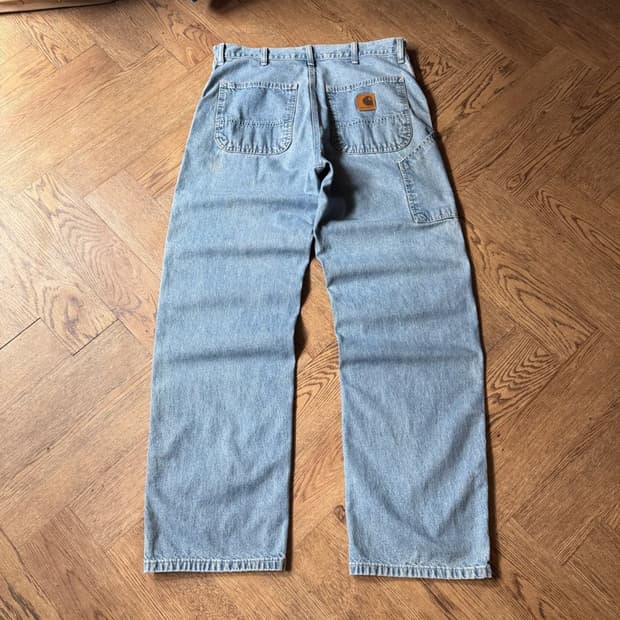 [34]90's 칼하트 USA 유니온메이드 이지 카펜터 워크 데님 팬츠
