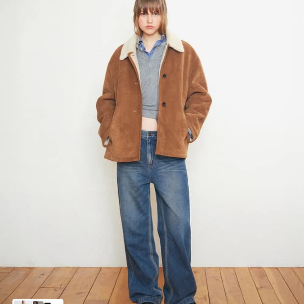 로우클래식 무스탕