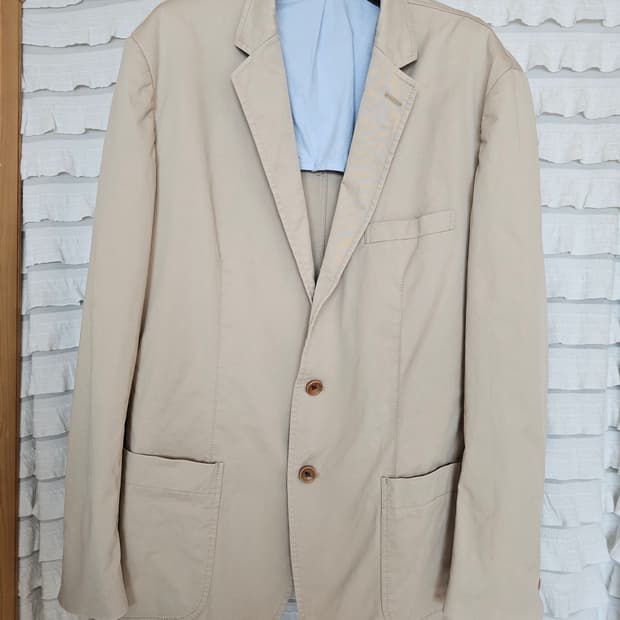 HAZZYS 헤지스 코튼 블레이저 110 / 남성 봄가을 자켓 / 세탁완