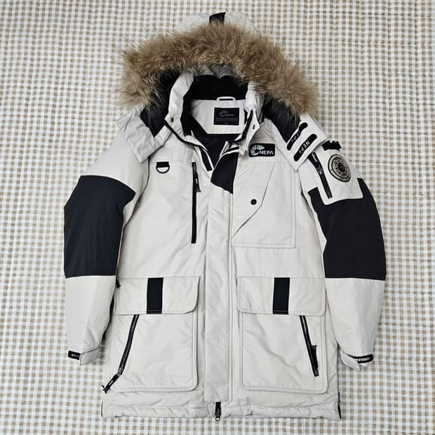 네파 오리털 겨울 패딩 남자100