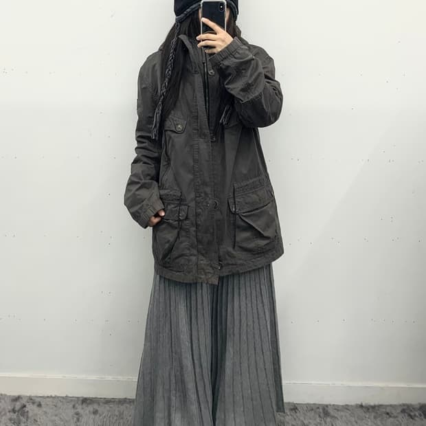 아르마니 익스체인지 피쉬테일 자켓