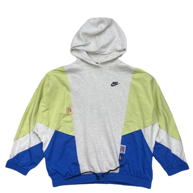NIKE 우먼 멀티 배색 후드 XL