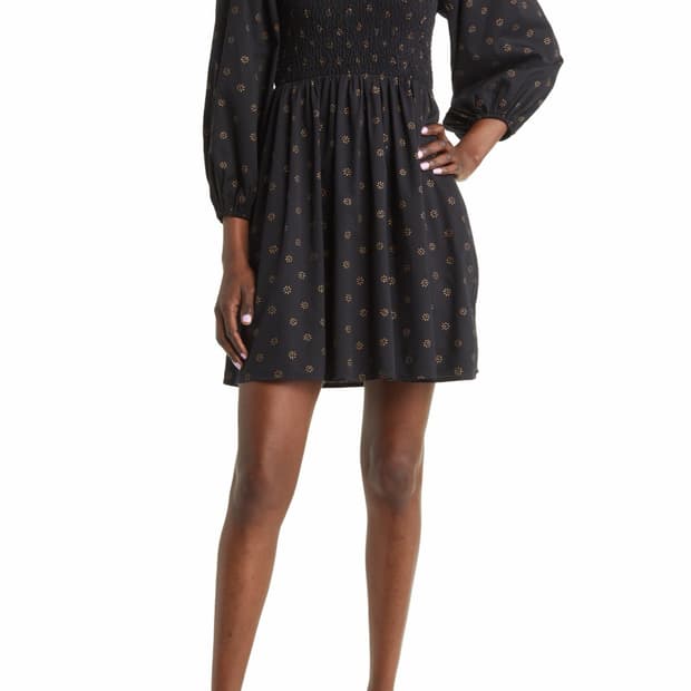 메이드웰 원피스 Madewell Lucie Dot Daisies Swee