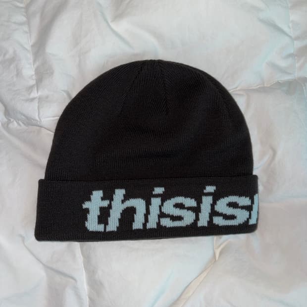 Thisisnverthat Big Cuff Beanie 