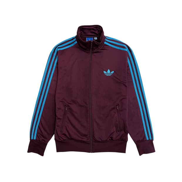 아디다스 파이어버드 버건디 트랙탑 져지 자켓 100 L