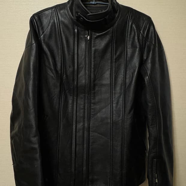 KUSHITANI 카우 레더 모터사이클 자켓