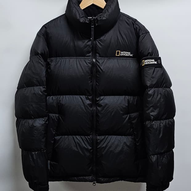 내셔널지오그래픽 바이슨 덕다운패딩 M