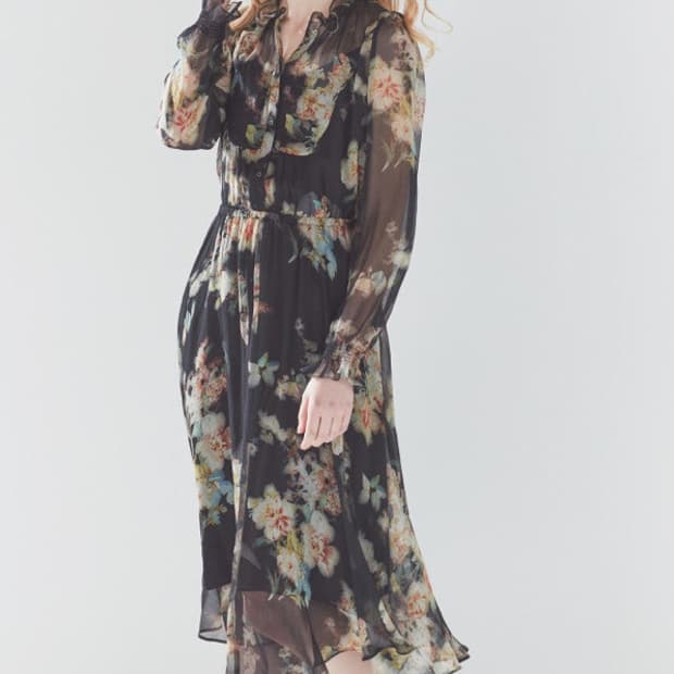 바네사브루노 아떼 실크 원피스(수지 원피스)