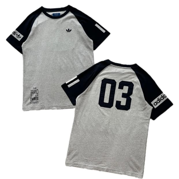 아디다스 파이어버드 나그랑 반팔티 오트밀 다크네이비 