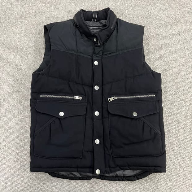 [S] 자라 데님 패딩 조끼 베스트 0105M1