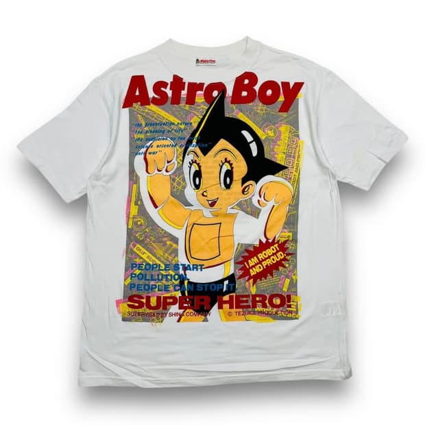 철완 아톰 90s OG 아카이브 빈티지 반팔 티셔츠