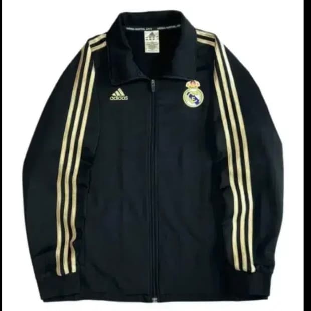 빈티지 아디다스 져지 금색 xs