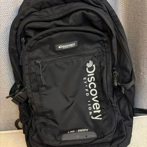 디스커버리 LIKE-SHIFT 백팩 블랙 31L