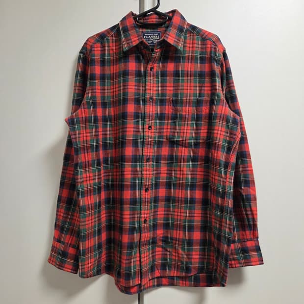 Uniqlo 유니클로 플란넬 체크 셔츠 L(100)