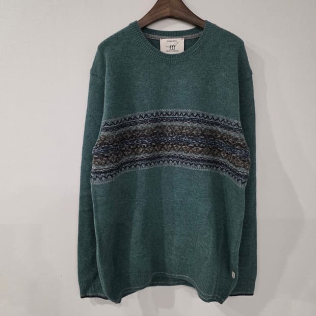 헨리코튼 라운드 니트 100