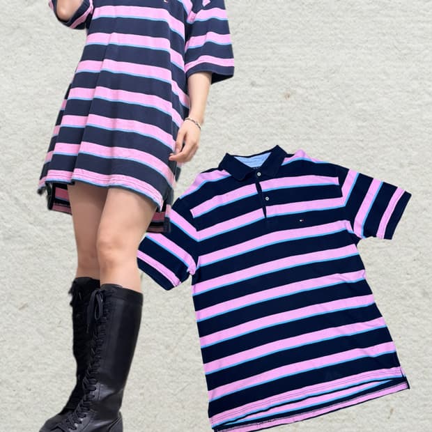 Tommy Hilfiger 스트라이프 상의