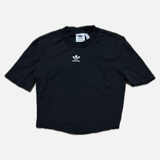 아디다스 오리지널 트레이닝 크롭 티셔츠