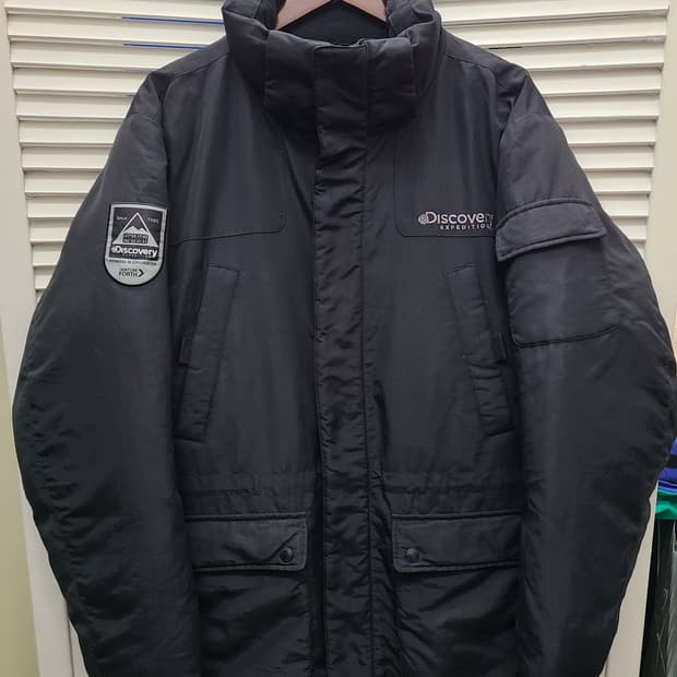 디스커버리 구스 다운 패딩