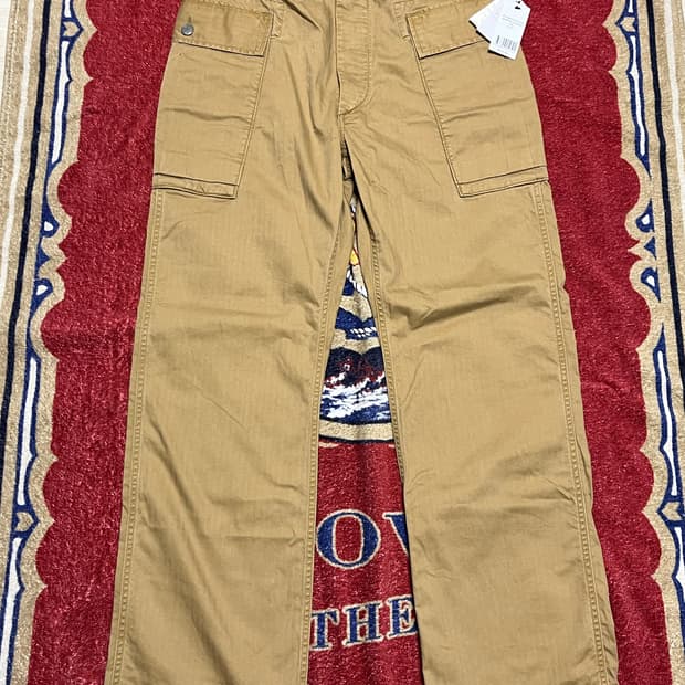더블알엘 (RRL) 헤링본 필드 카고팬츠