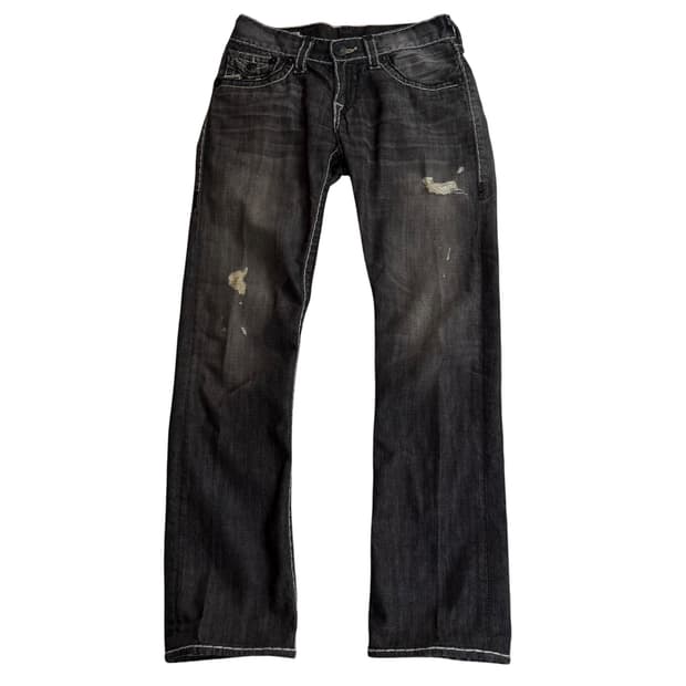 트루릴리젼 데님 바지