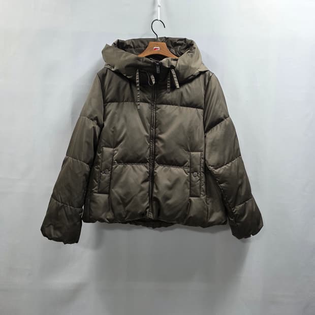 0711 럭키브랜드 헝가리구스다운 여성 패딩 55 카키