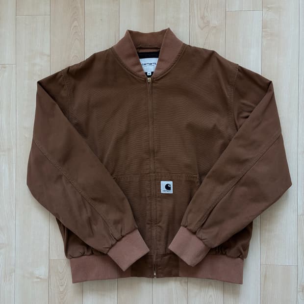(M) 칼하트WIP 우먼스 액티브 봄버 자켓 해밀턴 브라운