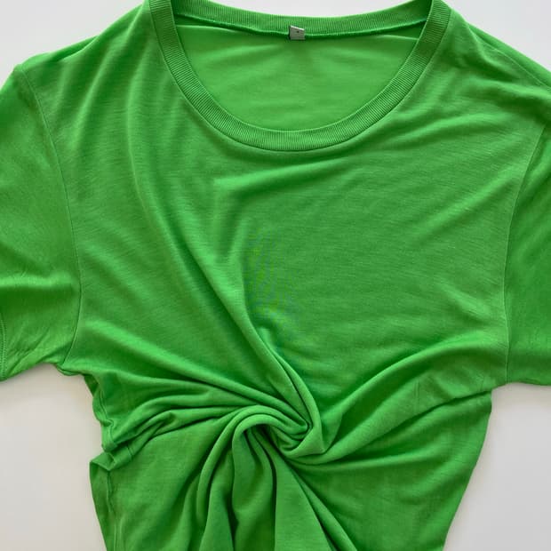 bamboo green t-shirt