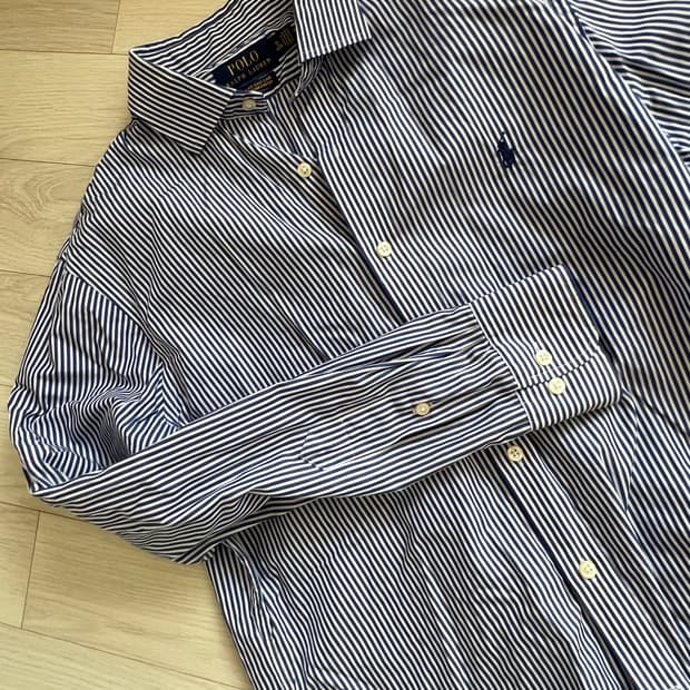 폴로 이지캐어 스트라이프 셔츠 