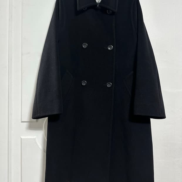 막스마라 더블 브레스티드 울 코트