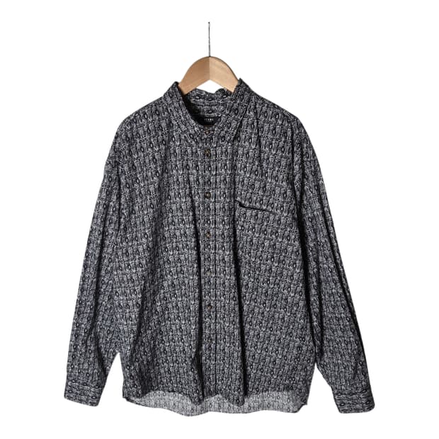 [Beams heart] 빔즈 자카드 패턴 셔츠