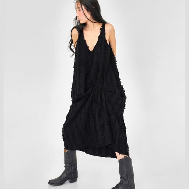 아워순환 tassel dress