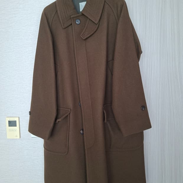어나더오피스 발마칸 코트 모카브라운 00사이즈