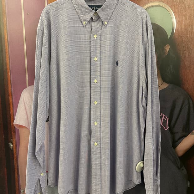 POLO 폴로 체크 긴팔셔츠👔