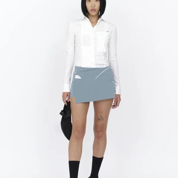 혜인서 Cinched Wrap Skirt