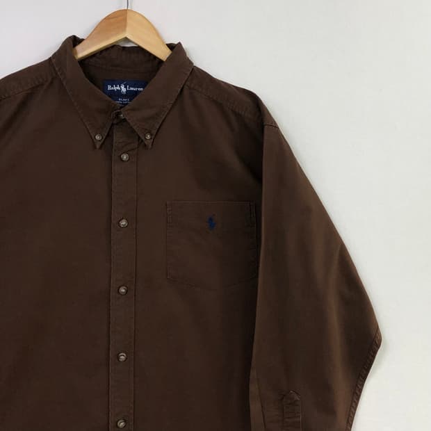 XL 폴로 솔리드코튼 셔츠