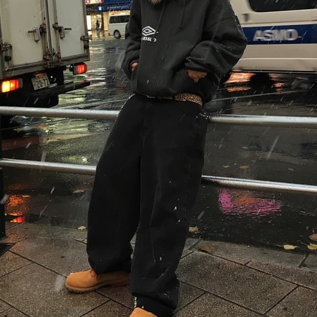 엄브로 슬램잼 퍼 마스크 후드집업 M