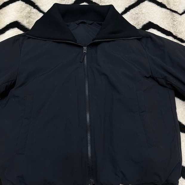 [S]유니클로U 르메르 퍼프테크 숏 패딩/블랙