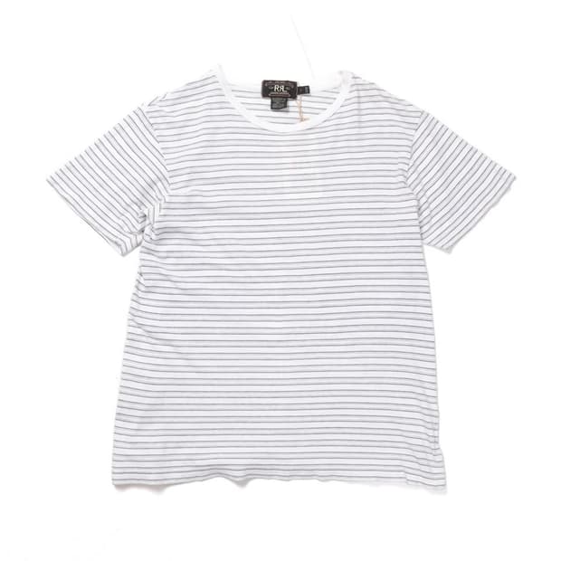 더블알엘 RRL stripe T-shirt 