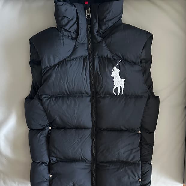 폴로 랄프로렌 빅포니 패딩조끼 XS