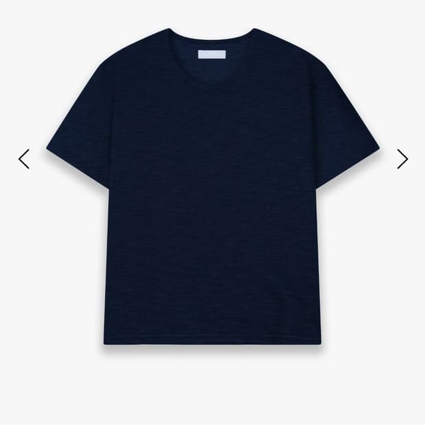 LES Fin t-shirt (navy)